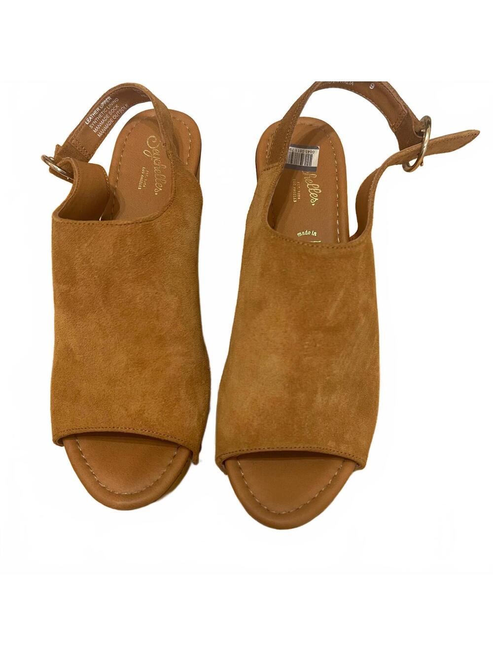 Seychelles Elated Platform Wedge Sandals SZ 9